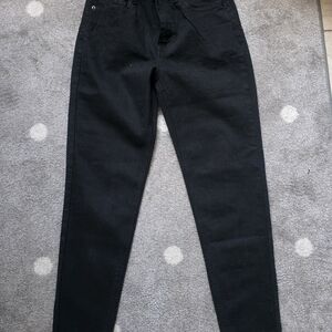 Fashion Nova Black High-Rise Skinny Jeans